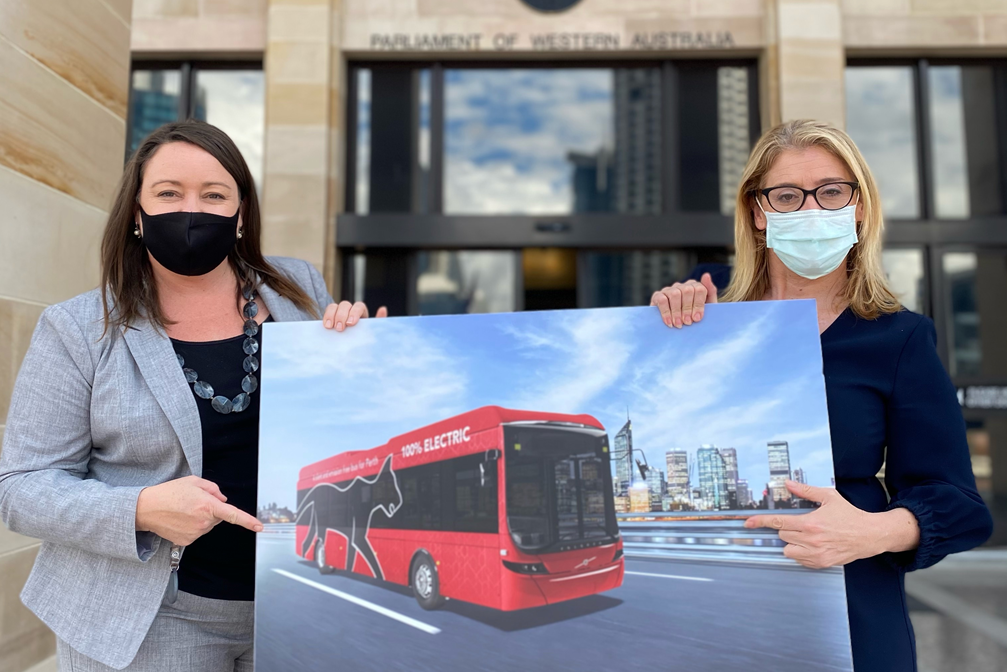 Electric buses on track to start Joondalup CAT trial in January