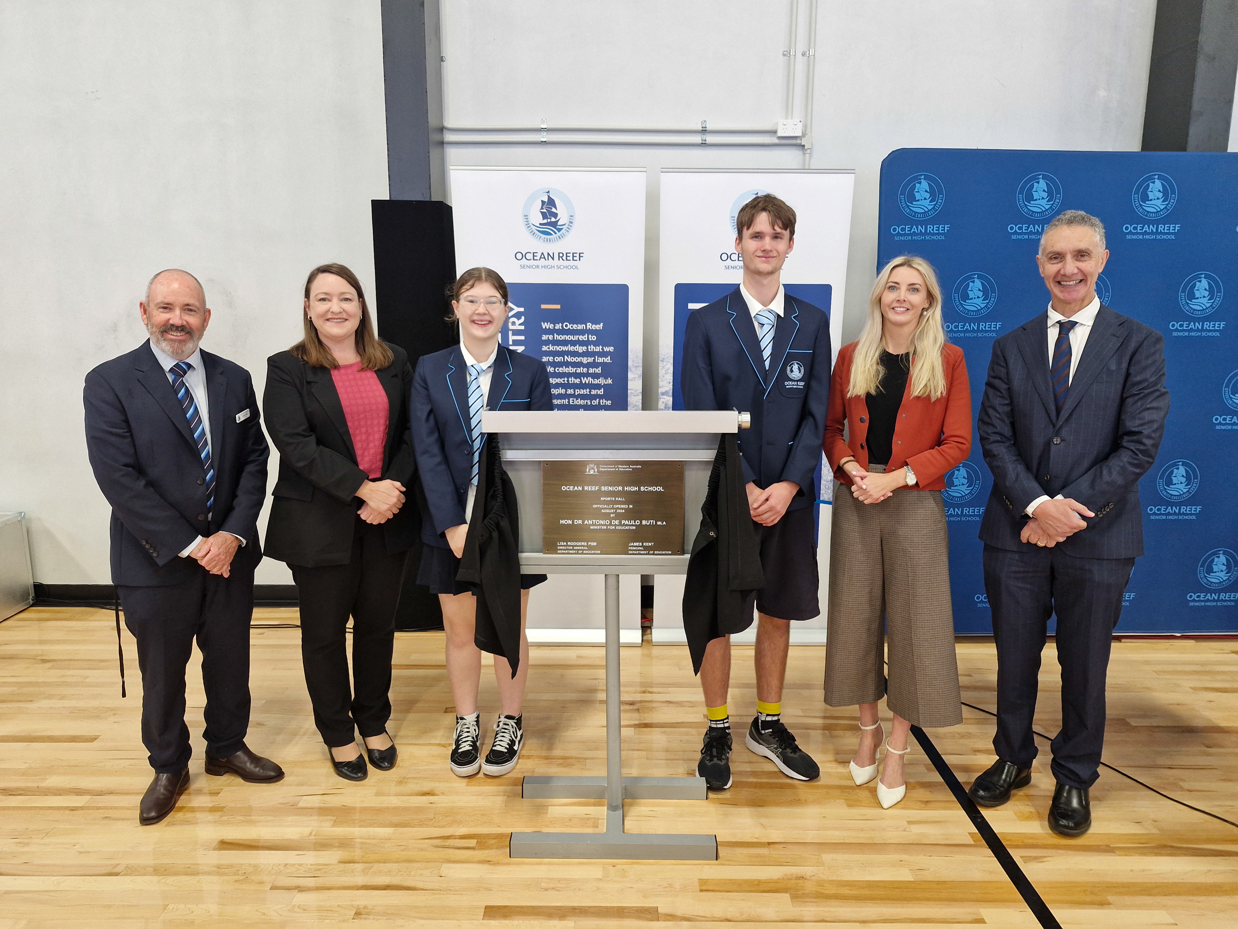Sports hall officially opened at Ocean Reef Senior High School Main Image