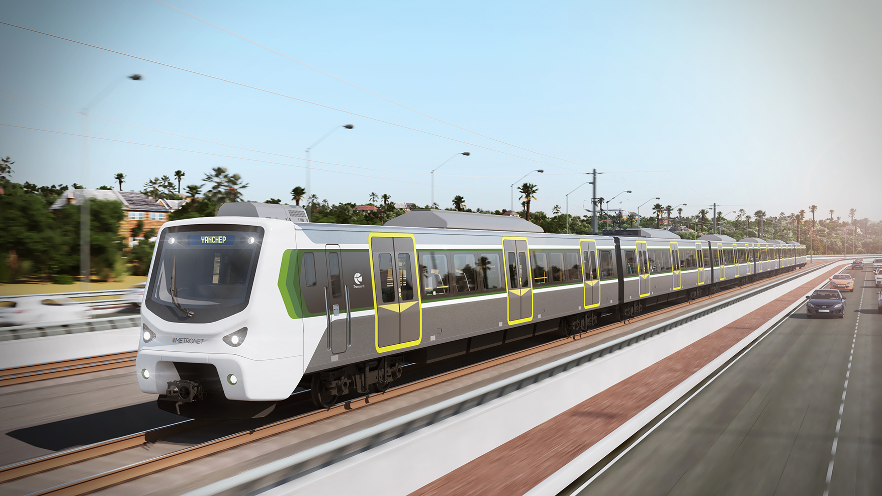 McGowan Government S First Locally Built METRONET Railcar Leaves Facility   Exterior Cam 02 Daytime Edit 