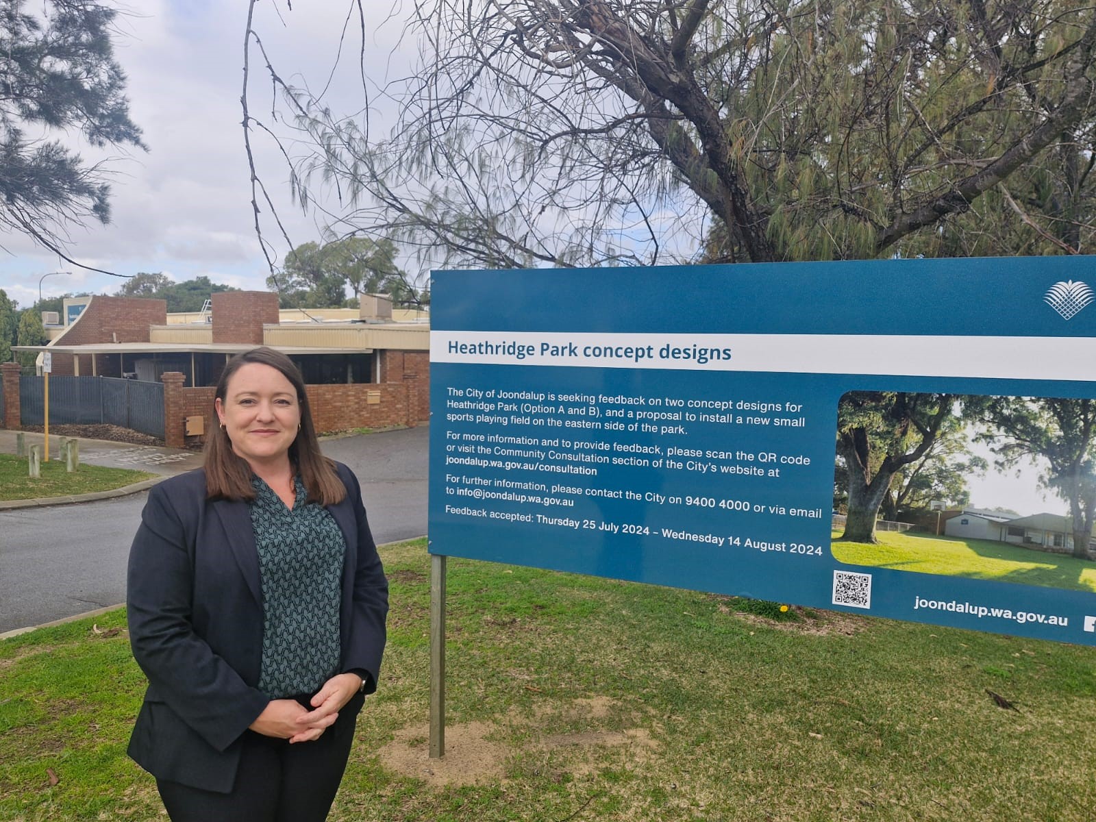 MP pleased to see community consultation open on Heathridge Park redevelopment Main Image